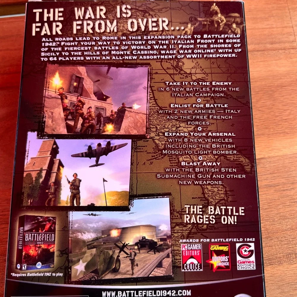PC Battlefield 1942 The Road to Rome